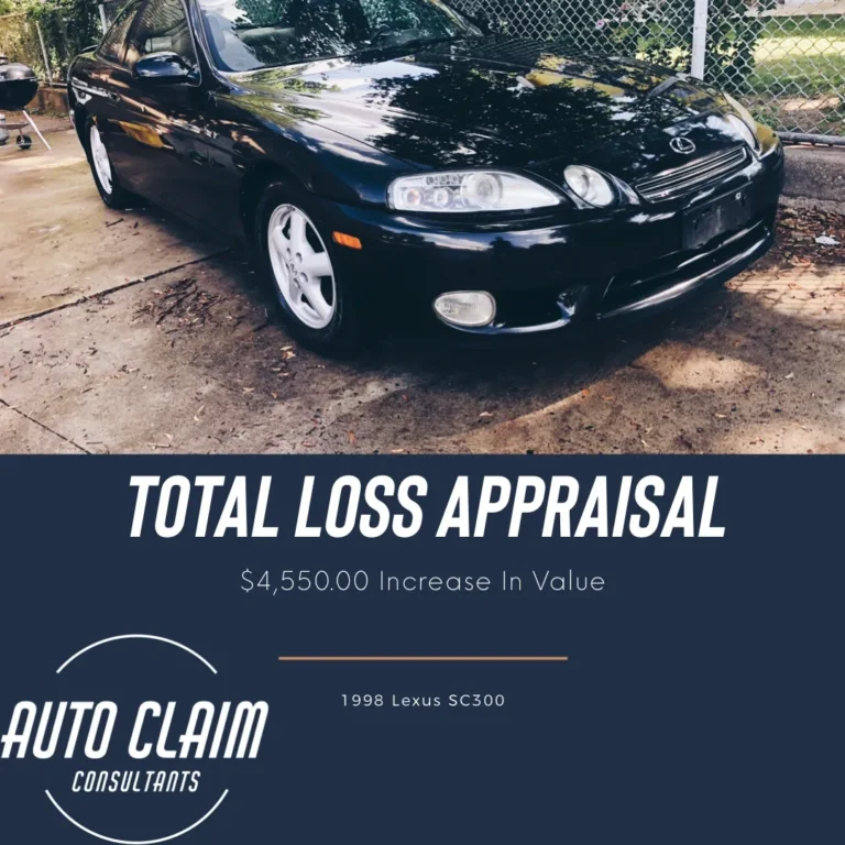 Lexus Total Loss Appraisal